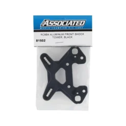 Team Associated RC8B4 Aluminum Front Shock Tower (Black) #81502