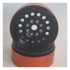 Team KNK 1.9 Titan 2 Beadlock Wheels (Black) #KNKW90506