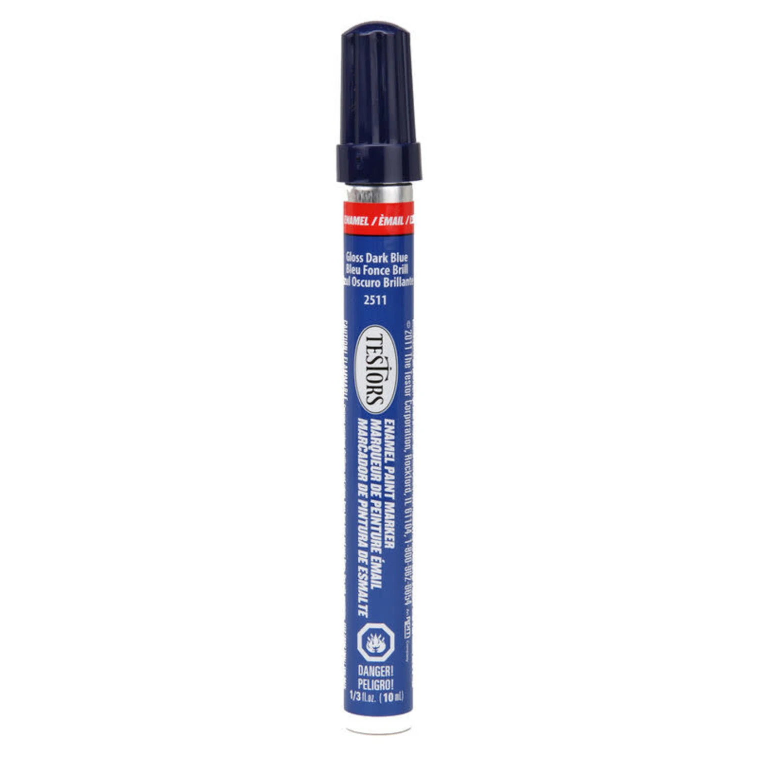 Testors Gloss Enamel Paint Marker (Dark Blue) (10ml) #251146 1 Testors Gloss Enamel Paint Marker (Dark Blue) (10ml) #251146