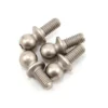 Team Losi Racing 4.8x6mm Low Mount Ball Stud Set (4) #TLR234000