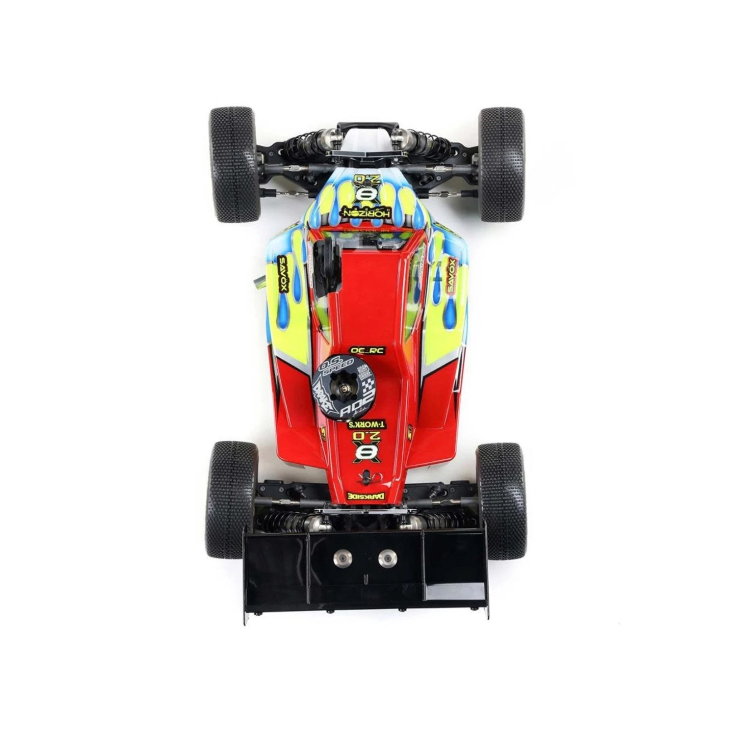 Team Losi Racing 8IGHT-X/E 2.0 Combo Nitro/Electric 1/8 4x4 Off-Road Buggy Kit #TLR04012 4 Team Losi Racing 8IGHT-X/E 2.0 Combo Nitro/Electric 1/8 4x4 Off-Road Buggy Kit #TLR04012 - Image 4