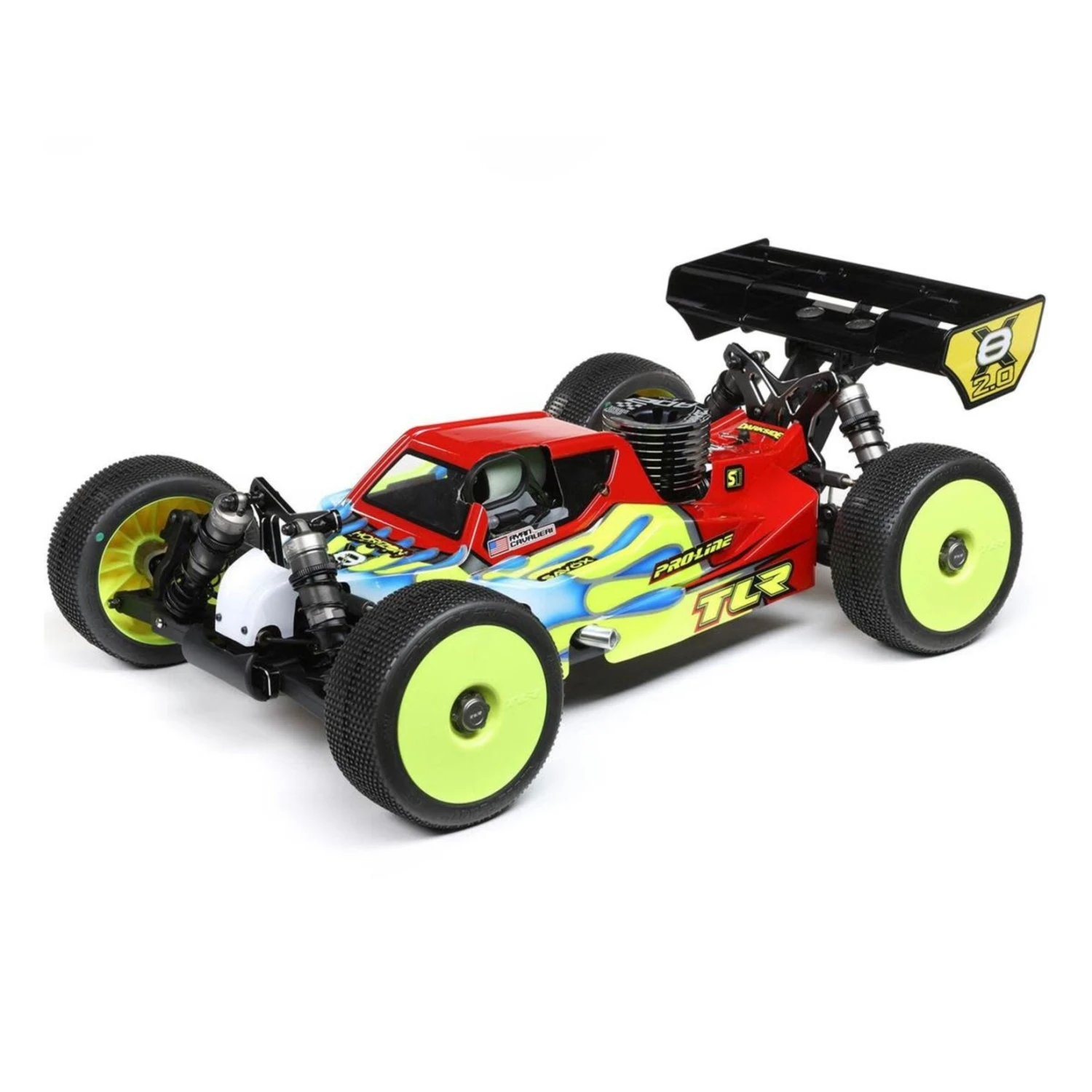 Team Losi Racing 8IGHT-X/E 2.0 Combo Nitro/Electric 1/8 4x4 Off-Road Buggy Kit #TLR04012 1 Team Losi Racing 8IGHT-X/E 2.0 Combo Nitro/Electric 1/8 4x4 Off-Road Buggy Kit #TLR04012