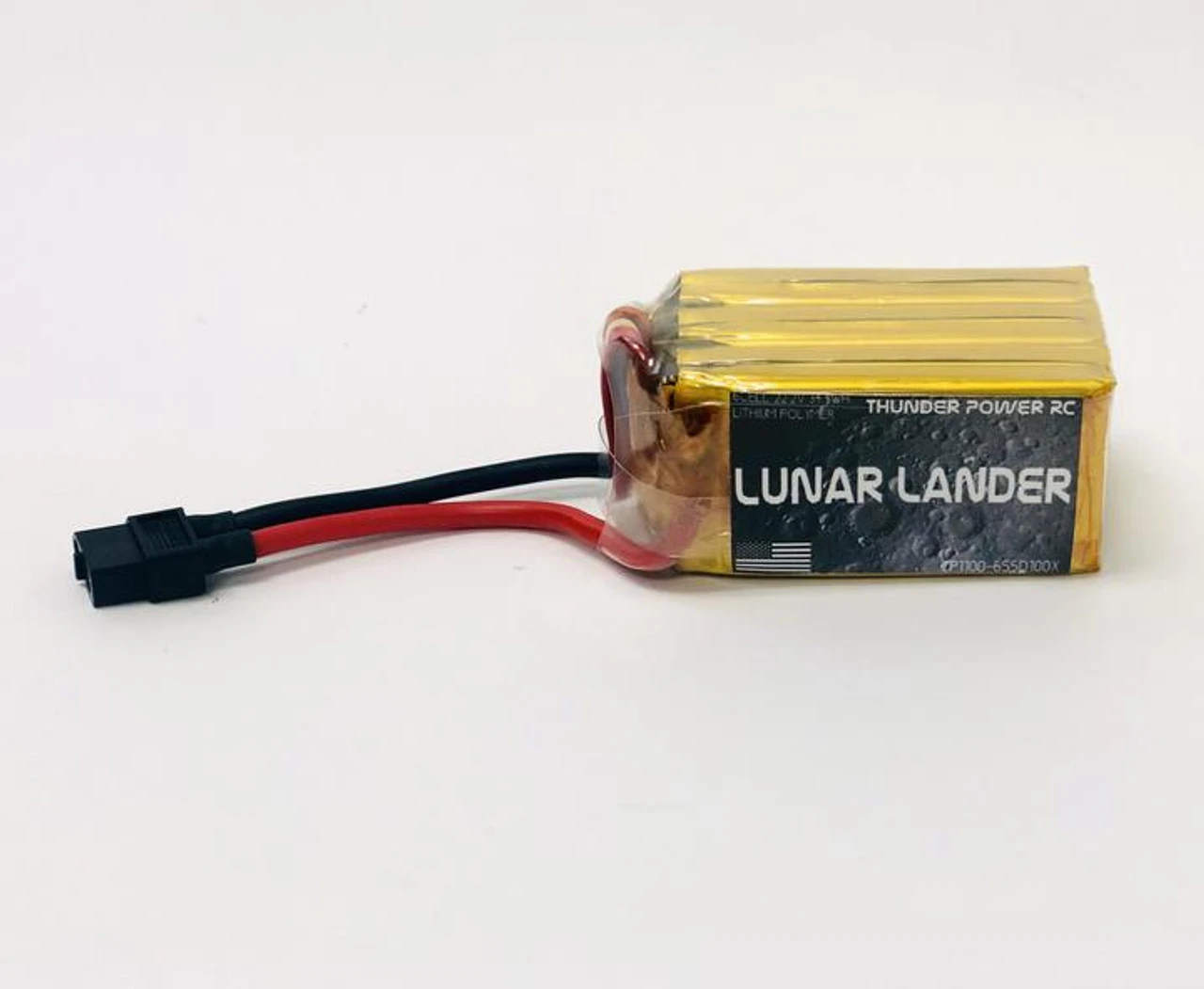 TP1100-6SSD100X THUNDER POWER 1100mAh 22.2V LiPo Battery Steele Davis Lunar Lander Edition 1 TP1100-6SSD100X THUNDER POWER 1100mAh 22.2V LiPo Battery Steele Davis Lunar Lander Edition