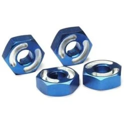 Traxxas Aluminum Hex Wheel Hubs W/2.5x12mm Axle Pins (Blue) (4) #4954x