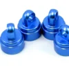 Traxxas Aluminum Ultra Shock Cap (Blue) (4) #3767A