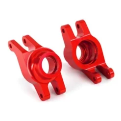 Traxxas Maxx Aluminum Hub Carriers (Red) #8952R