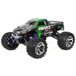 Traxxas Revo 3.3 4WD RTR Nitro Monster Truck W/TQi (Green) 2.4Ghz Radio, TSM, Batteries & DC Charger #53097-3-GRN