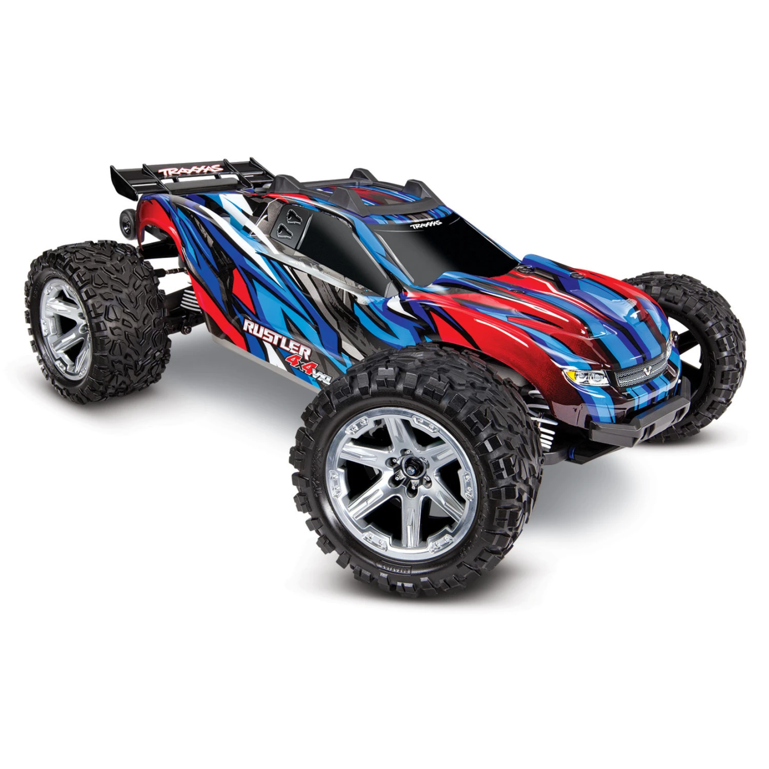 Traxxas Rustler 4X4 VXL Brushless RTR 1/10 4WD Stadium Truck (Blue) #67076-4-BLUE 2 Traxxas Rustler 4X4 VXL Brushless RTR 1/10 4WD Stadium Truck (Blue) #67076-4-BLUE - Image 2