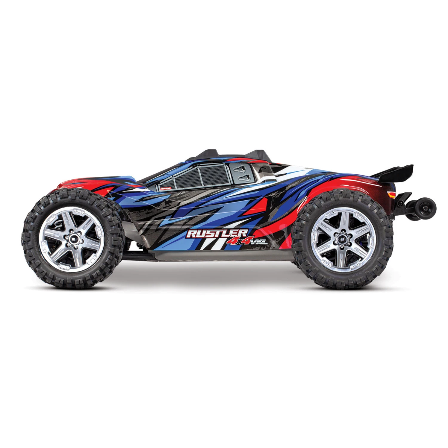 Traxxas Rustler 4X4 VXL Brushless RTR 1/10 4WD Stadium Truck (Blue) #67076-4-BLUE 3 Traxxas Rustler 4X4 VXL Brushless RTR 1/10 4WD Stadium Truck (Blue) #67076-4-BLUE - Image 3