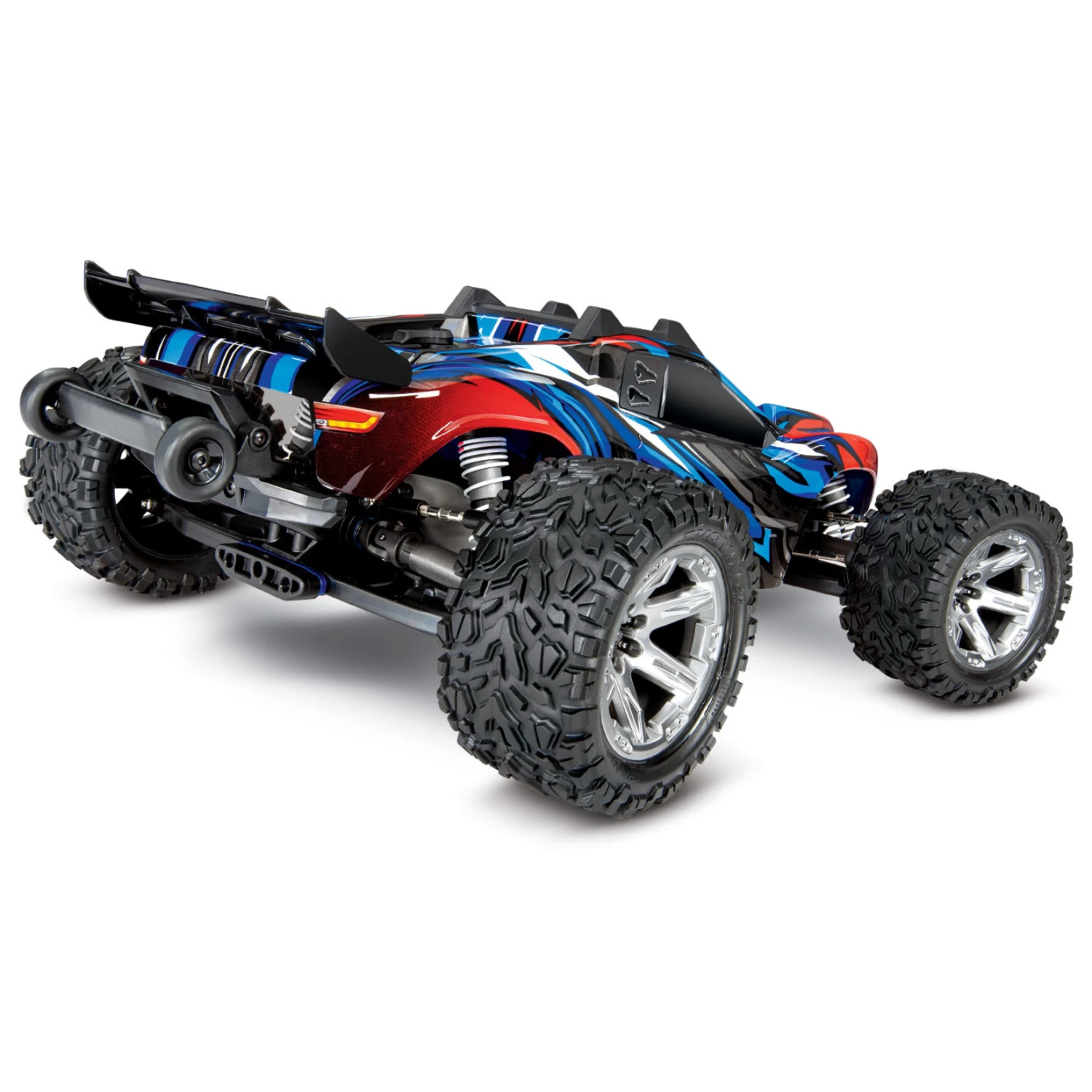 Traxxas Rustler 4X4 VXL Brushless RTR 1/10 4WD Stadium Truck (Blue) #67076-4-BLUE 4 Traxxas Rustler 4X4 VXL Brushless RTR 1/10 4WD Stadium Truck (Blue) #67076-4-BLUE - Image 4