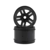 Traxxas Sledge 3.8" Wheels (Black) (2) W/17mm Splined Hex #9671