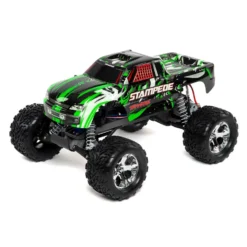 Traxxas Stampede 1/10 RTR Monster Truck (Green) W/XL-5 ESC, TQi 2.4GHz Radio, Battery & DC Charger #36054-1-GRN