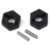 Traxxas Steel 12mm Hex Wheel Hubs W/2.5x14mm Axle Pins (2) #4954R
