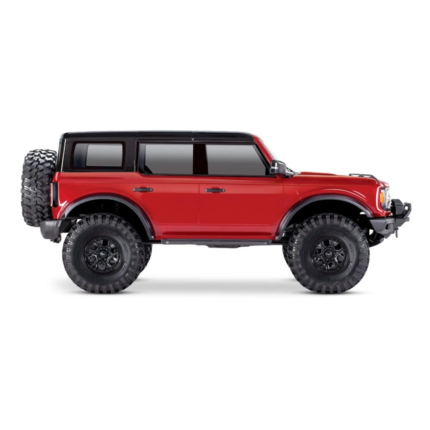 Traxxas TRX-4 1/10 Trail Crawler Truck W/2021 Ford Bronco Body (Red) W/TQi 2.4GHz Radio #92076-4-RED 4 Traxxas TRX-4 1/10 Trail Crawler Truck W/2021 Ford Bronco Body (Red) W/TQi 2.4GHz Radio #92076-4-RED - Image 4