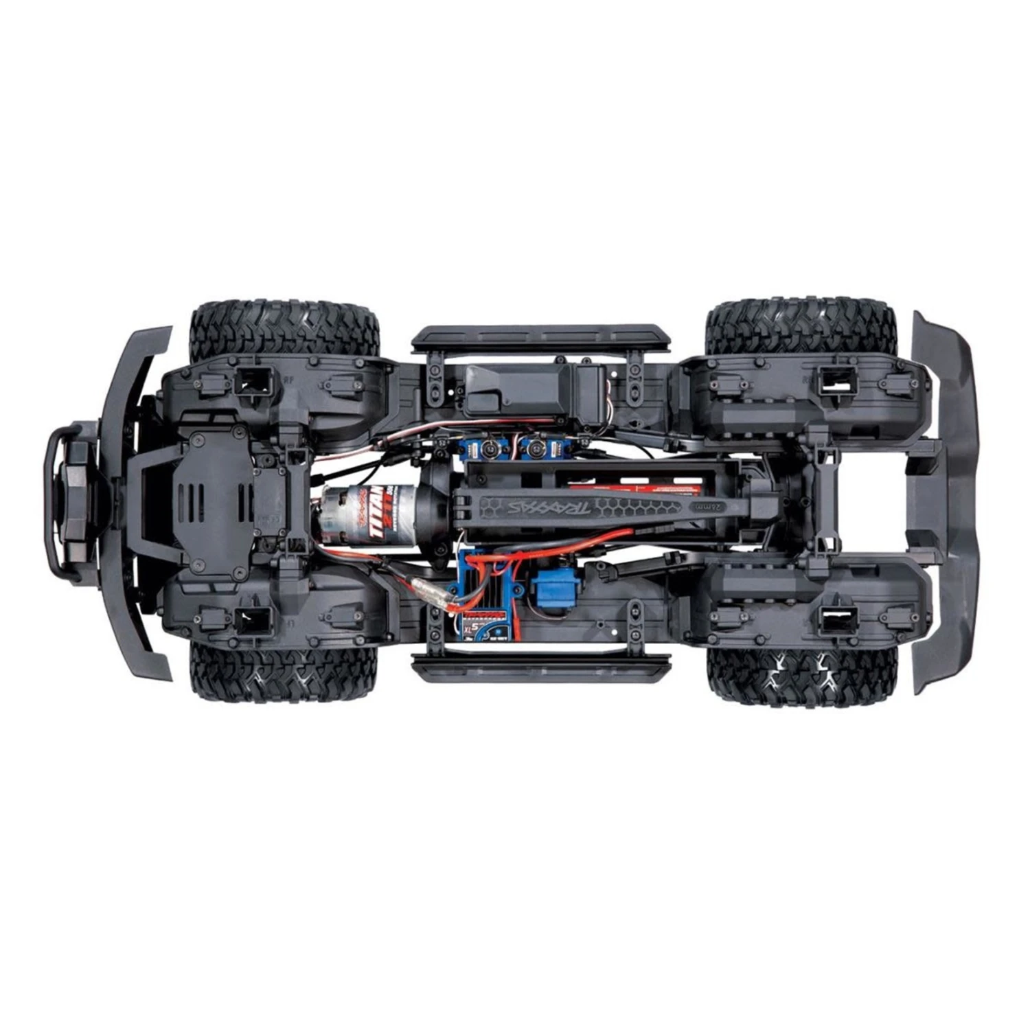 Traxxas TRX-4 1/10 Trail Crawler Truck W/2021 Ford Bronco Body (Red) W/TQi 2.4GHz Radio #92076-4-RED 5 Traxxas TRX-4 1/10 Trail Crawler Truck W/2021 Ford Bronco Body (Red) W/TQi 2.4GHz Radio #92076-4-RED - Image 5