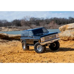 Traxxas TRX-4 1/10 Trail Crawler Truck W/'79 Chevrolet K5 Blazer Body (Black) W/TQi 2.4GHz Radio #82076-4-BLK -Car Airplane Model Shop traxxas traxxas trx 4 1 10 trail crawler truck w 7 10