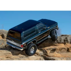 Traxxas TRX-4 1/10 Trail Crawler Truck W/'79 Chevrolet K5 Blazer Body (Black) W/TQi 2.4GHz Radio #82076-4-BLK -Car Airplane Model Shop traxxas traxxas trx 4 1 10 trail crawler truck w 7 9