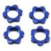 Traxxas X-Maxx 17mm Splined Wheel Nut (Blue) (4) #7758