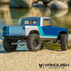 Vanquish Products VS4-10 Pro Rock Crawler Kit W/Origin Half Cab Body (Clear Anodized) #VPS09003 -Car Airplane Model Shop vanquish products vanquish products vs4 10 pro roc 7