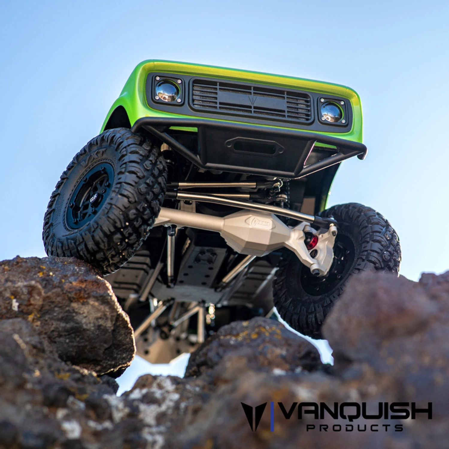 Vanquish Products VS4-10 Ultra Rock Crawler Kit W/Origin Half Cab Body (Silver) #VPS09005 2 Vanquish Products VS4-10 Ultra Rock Crawler Kit W/Origin Half Cab Body (Silver) #VPS09005 - Image 2