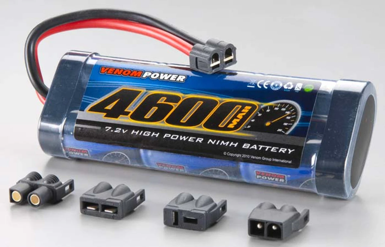 VEN-1547 Venom NiMH 6-Cell 7.2V 4600mAh Stick Universal Plug 1 VEN-1547 Venom NiMH 6-Cell 7.2V 4600mAh Stick Universal Plug