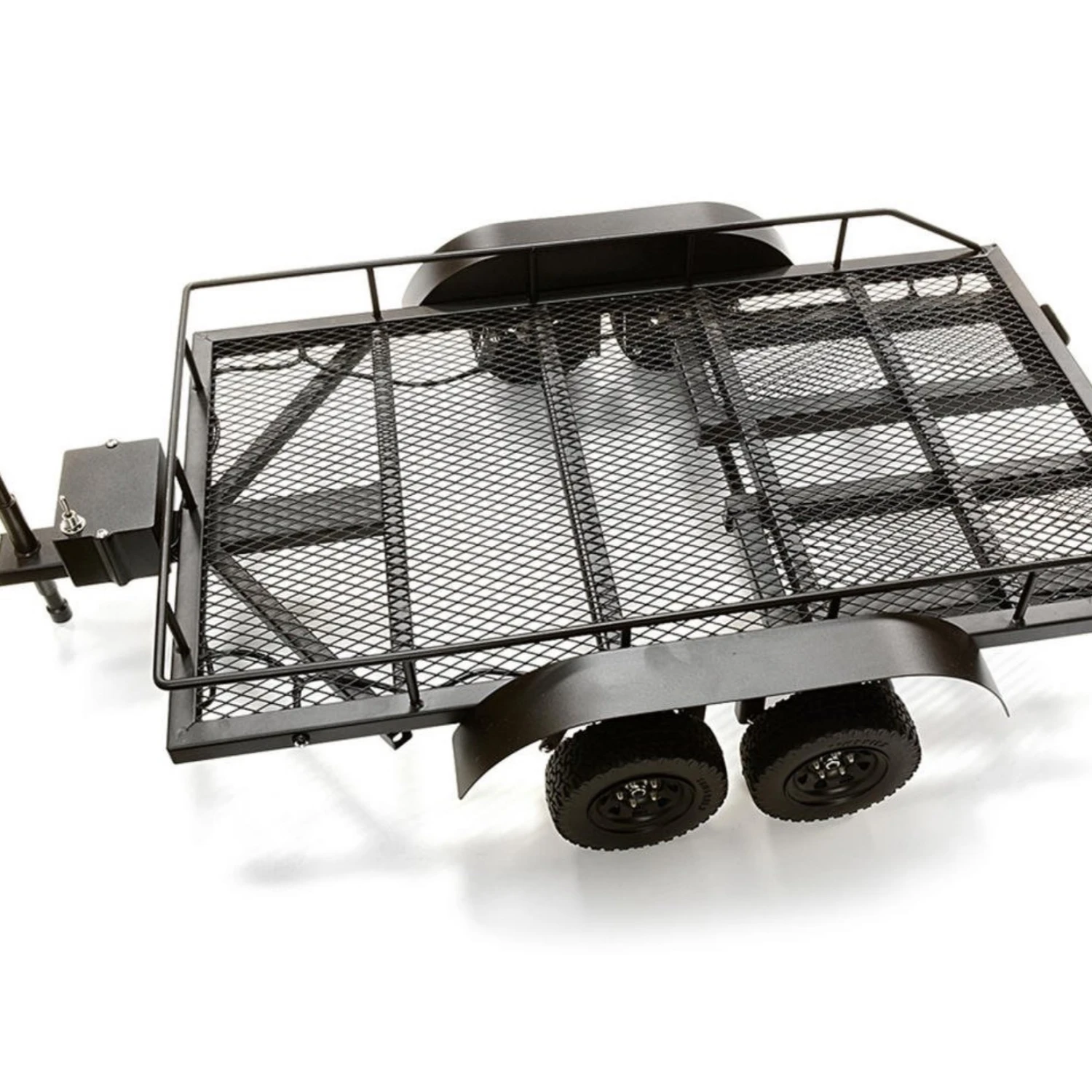 Xtra Speed 1/10 Heavy Duty Dual Axle Scale Miniature Trailer Kit (24 Inches) #XS-59619 1 Xtra Speed 1/10 Heavy Duty Dual Axle Scale Miniature Trailer Kit (24 Inches) #XS-59619