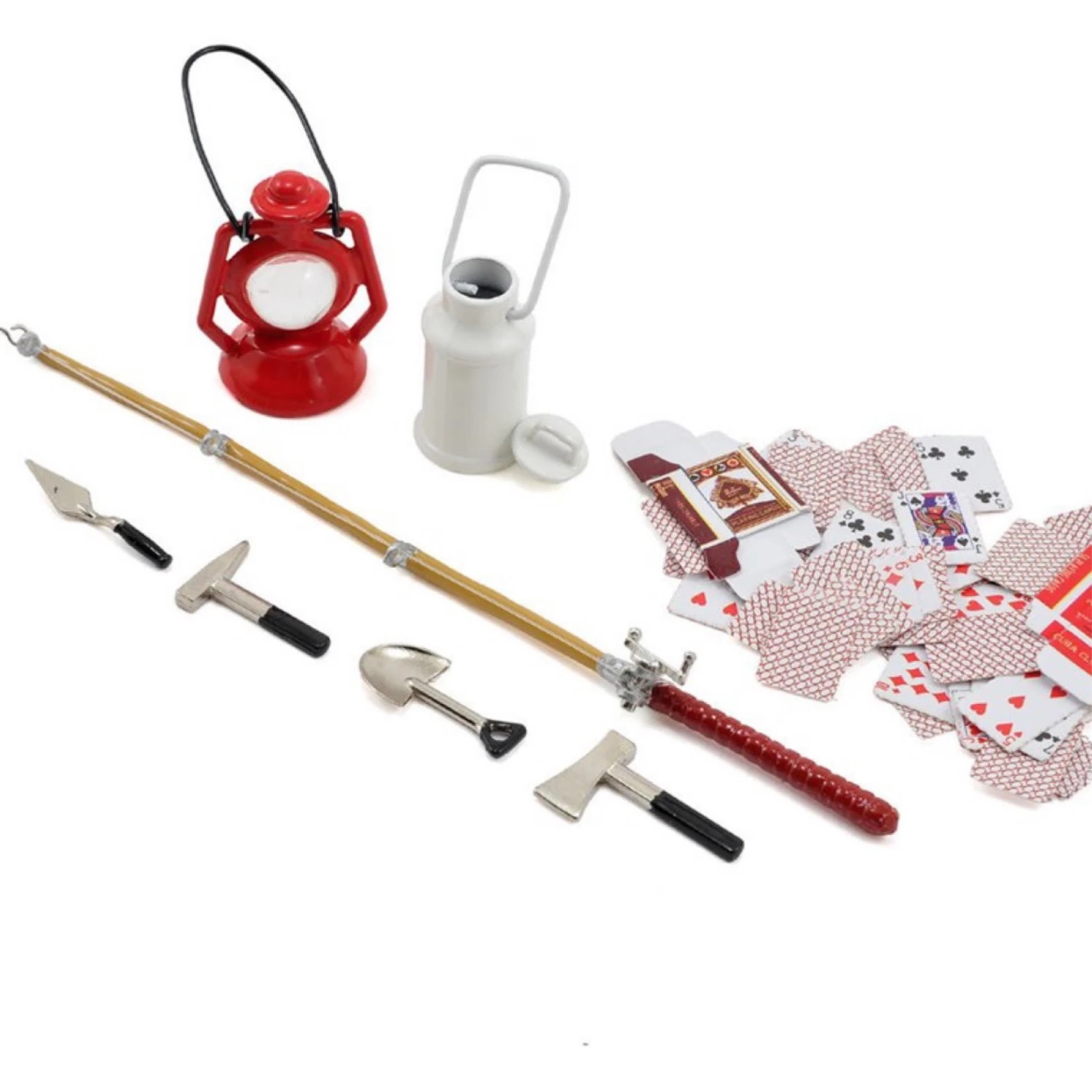 Yeah Racing Scale Crawler Camping Set W/Lamp, Fishing Rod, Poker Cards, Tools #YA-0364 1 Yeah Racing Scale Crawler Camping Set W/Lamp, Fishing Rod, Poker Cards, Tools #YA-0364